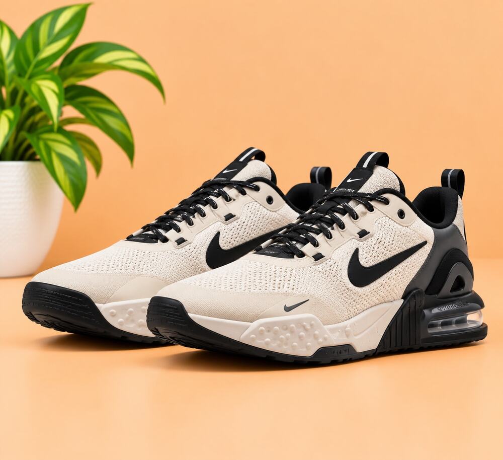 NWT Nike Men's Air Max Alpha Trainer 5 Workout Shoes Light Iron Ore 8